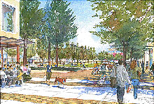 Station Park Green concept art