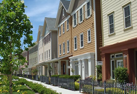 Townhouse row