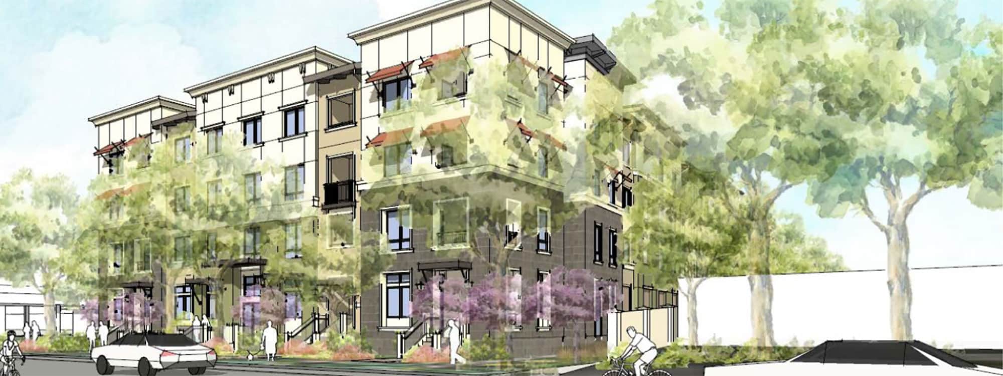 Evelyn Apartments Rendering
