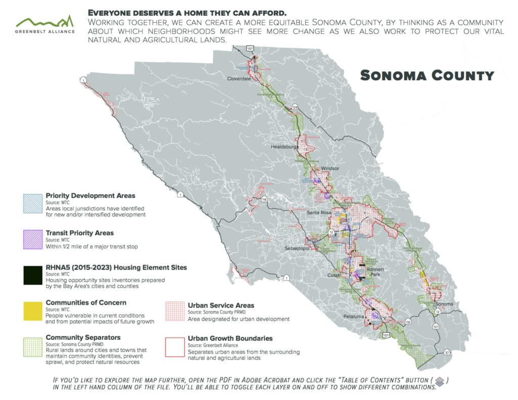 After the Sonoma County Fires A Map for Our Housing Conversation
