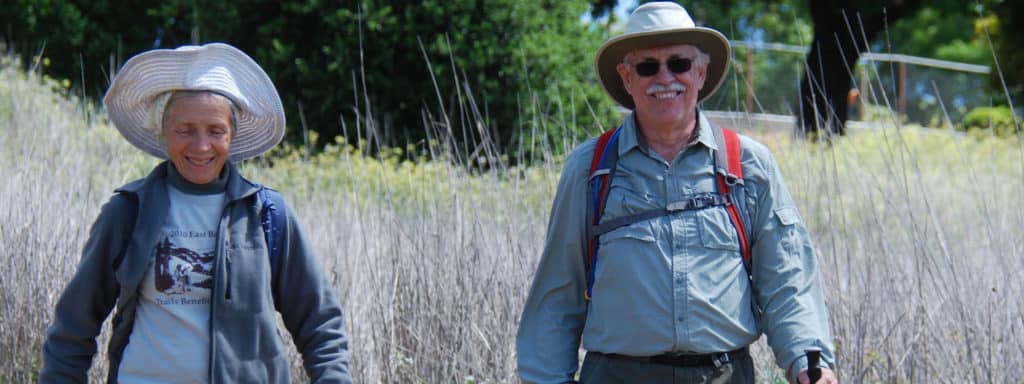 Hikers on the Solano County Ridge Trail