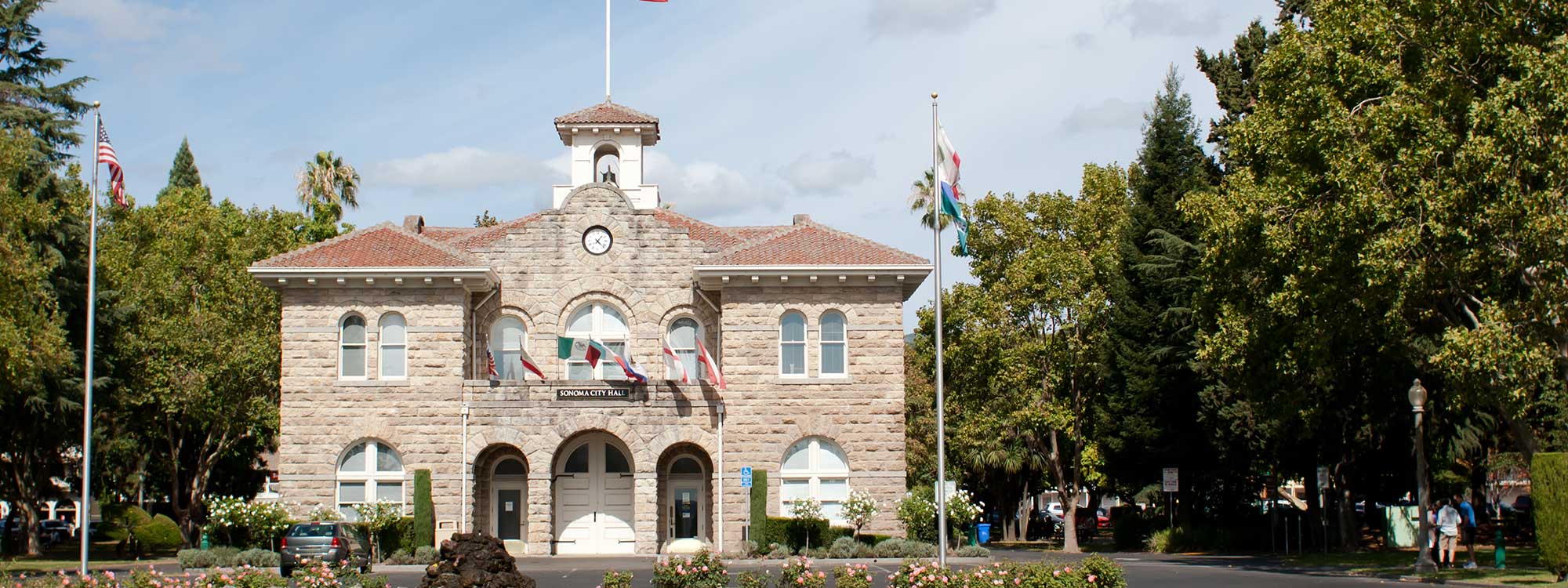 Sonoma City Hall, where the future of the City of Sonoma General Plan will be decided.