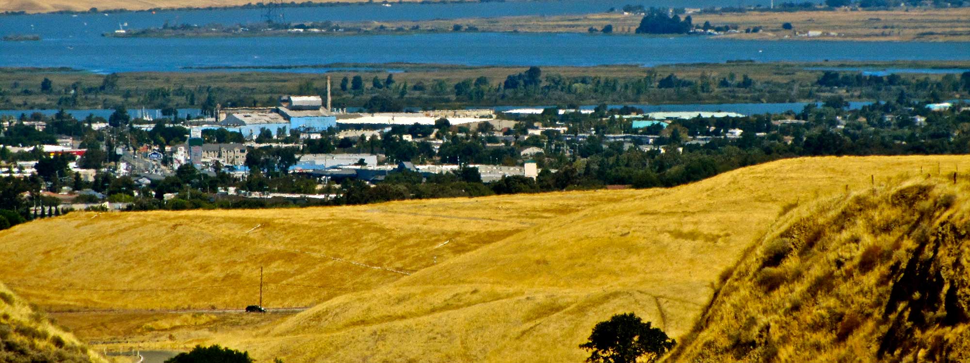 The Contra Costa County urban limit line helps contain sprawl near Antioch