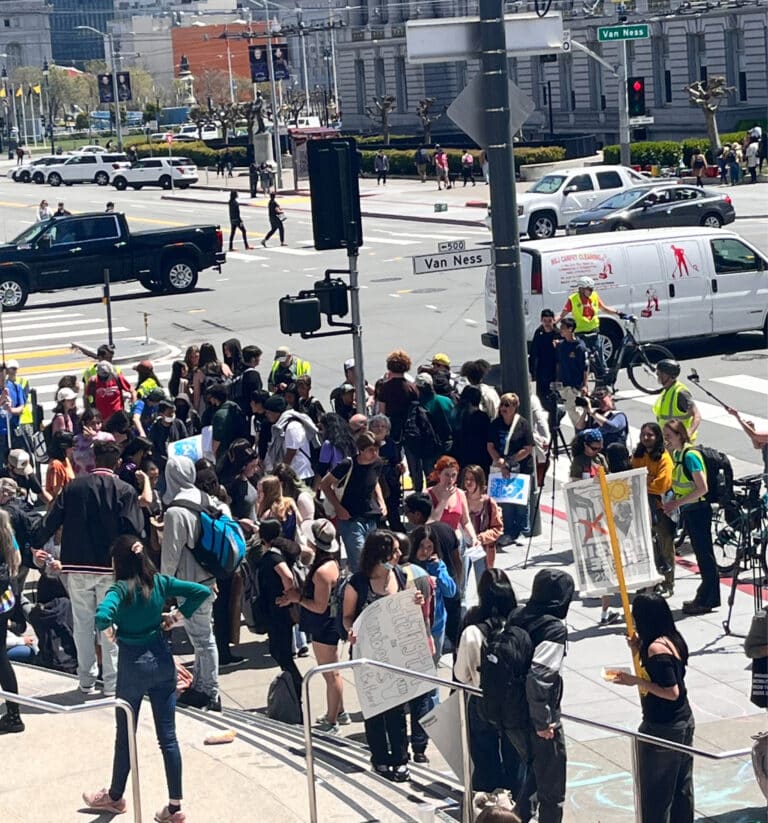 Earth Day Climate Strike, San Francisco, 2023